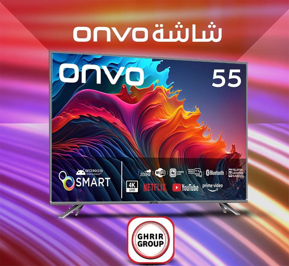 55 ONVO \ شاشة